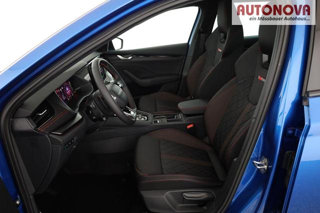 Skoda Octavia Combi 2.0 TSI 195 kW RS DSG, Pano, Standheizung, AHK, Navi, Matrix, Canton, Side, Winter, 5 J.-Garantie 