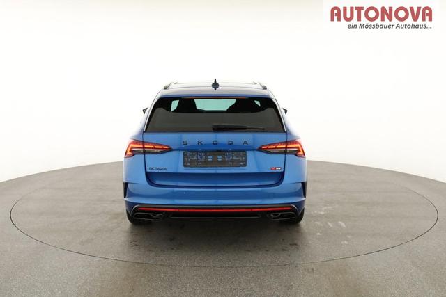 Skoda Octavia Combi 2.0 TSI 195 kW RS DSG, Pano, Standheizung, AHK, Navi, Matrix, Canton, Side, Winter, 5 J.-Garantie 