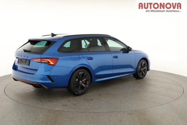 Skoda Octavia Combi 2.0 TSI 195 kW RS DSG, Pano, Standheizung, AHK, Navi, Matrix, Canton, Side, Winter, 5 J.-Garantie 