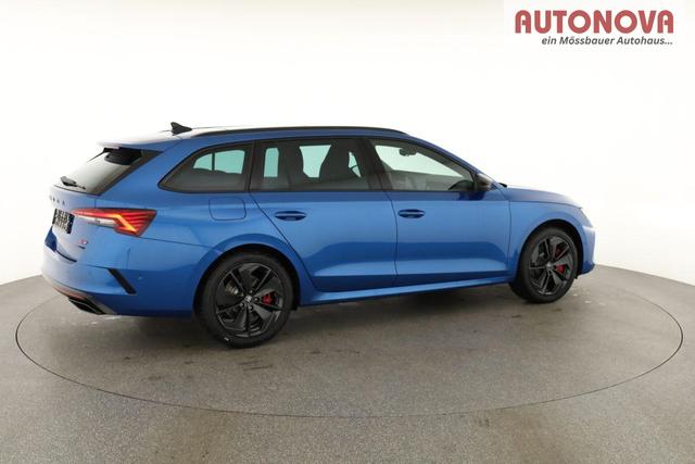 Skoda Octavia Combi 2.0 TSI 195 kW RS DSG, Pano, Standheizung, AHK, Navi, Matrix, Canton, Side, Winter, 5 J.-Garantie 