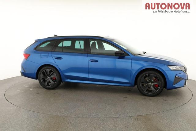 Skoda Octavia Combi 2.0 TSI 195 kW RS DSG, Pano, Standheizung, AHK, Navi, Matrix, Canton, Side, Winter, 5 J.-Garantie 
