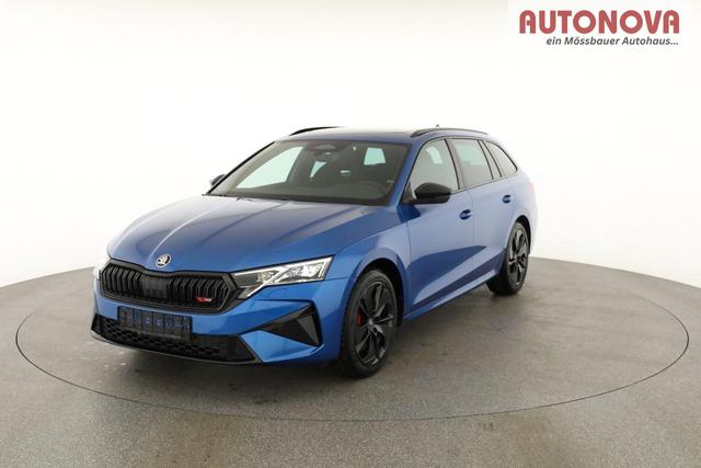 Skoda Octavia Combi 2.0 TSI 195 kW RS DSG, Pano, Standheizung, AHK, Navi, Matrix, Canton, Side, Winter, 5 J.-Garantie 