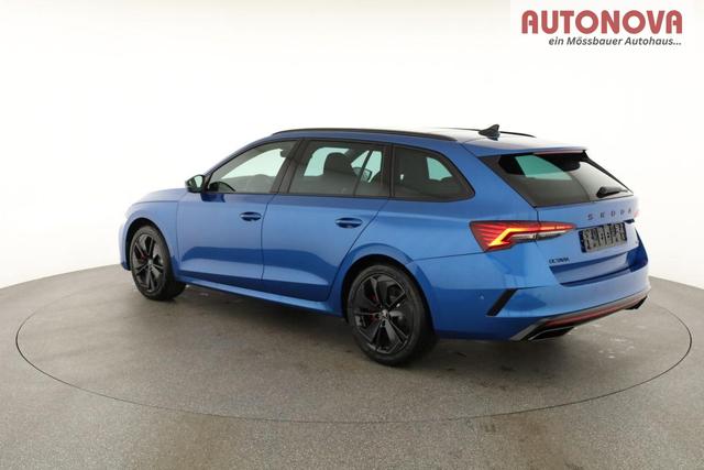 Skoda Octavia Combi 2.0 TSI 195 kW RS DSG, Pano, Standheizung, AHK, Navi, Matrix, Canton, Side, Winter, 5 J.-Garantie 