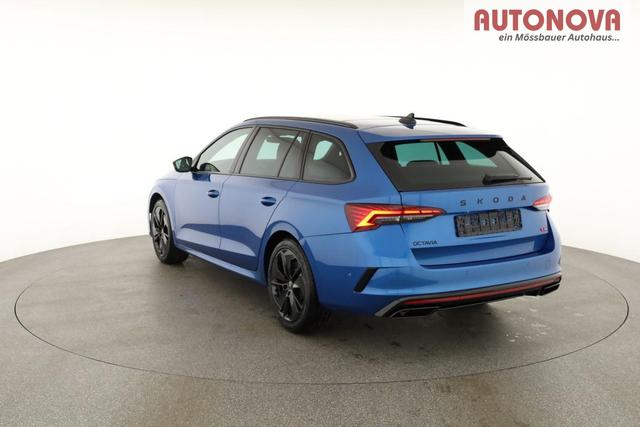 Skoda Octavia Combi 2.0 TSI 195 kW RS DSG, Pano, Standheizung, AHK, Navi, Matrix, Canton, Side, Winter, 5 J.-Garantie 