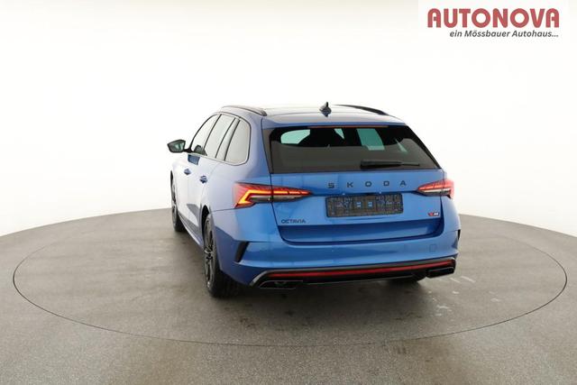 Skoda Octavia Combi 2.0 TSI 195 kW RS DSG, Pano, Standheizung, AHK, Navi, Matrix, Canton, Side, Winter, 5 J.-Garantie 