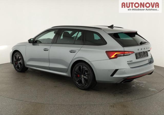 Skoda Octavia Combi 2.0 TSI 195 kW RS DSG, Pano, Standheizung, AHK, Navi, Matrix, Canton, Side, Winter, 5 J.-Garantie 