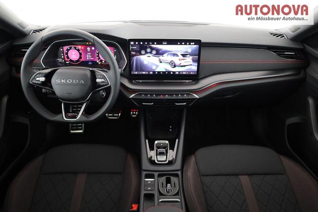 Skoda Octavia Combi 2.0 TSI 195 kW RS DSG, Pano, Standheizung, AHK, Navi, Matrix, Canton, Side, Winter, 5 J.-Garantie 