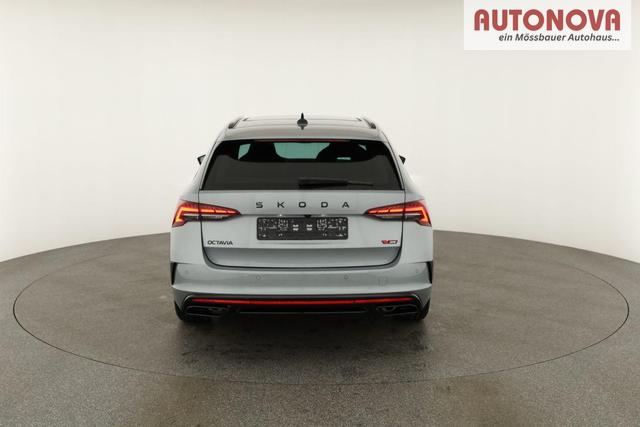 Skoda Octavia Combi 2.0 TSI 195 kW RS DSG, Pano, Standheizung, AHK, Navi, Matrix, Canton, Side, Winter, 5 J.-Garantie 