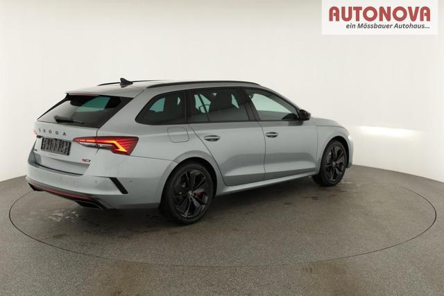 Skoda Octavia Combi 2.0 TSI 195 kW RS DSG, Pano, Standheizung, AHK, Navi, Matrix, Canton, Side, Winter, 5 J.-Garantie 