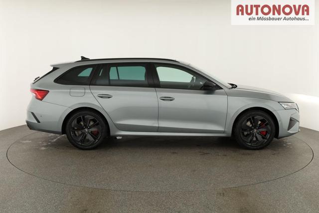 Skoda Octavia Combi 2.0 TSI 195 kW RS DSG, Pano, Standheizung, AHK, Navi, Matrix, Canton, Side, Winter, 5 J.-Garantie 
