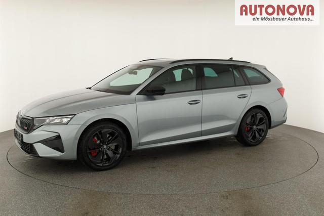 Skoda Octavia Combi 2.0 TSI 195 kW RS DSG, Pano, Standheizung, AHK, Navi, Matrix, Canton, Side, Winter, 5 J.-Garantie 