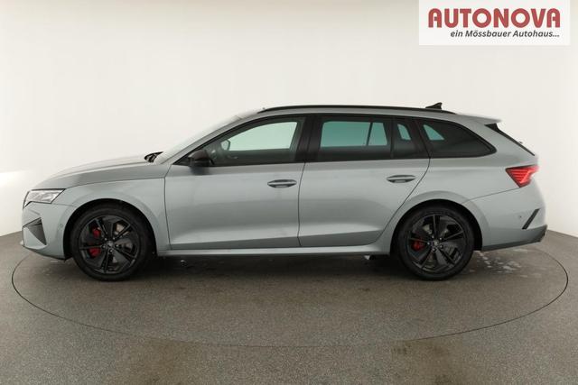 Skoda Octavia Combi 2.0 TSI 195 kW RS DSG, Pano, Standheizung, AHK, Navi, Matrix, Canton, Side, Winter, 5 J.-Garantie 