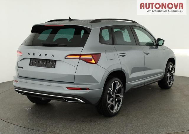 Skoda Karoq Sportline 1.5 TSI DSG Sportline, AHK, Navi, Matrix, Side, el. Klappe, Winter, 5 J.-Garantie 