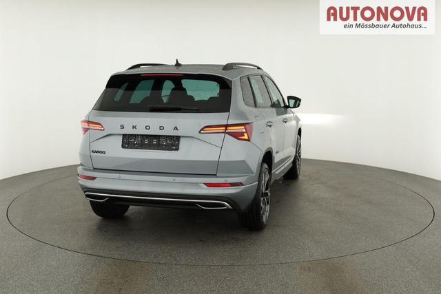 Skoda Karoq Sportline 1.5 TSI DSG Sportline, AHK, Navi, Matrix, Side, el. Klappe, Winter, 5 J.-Garantie 
