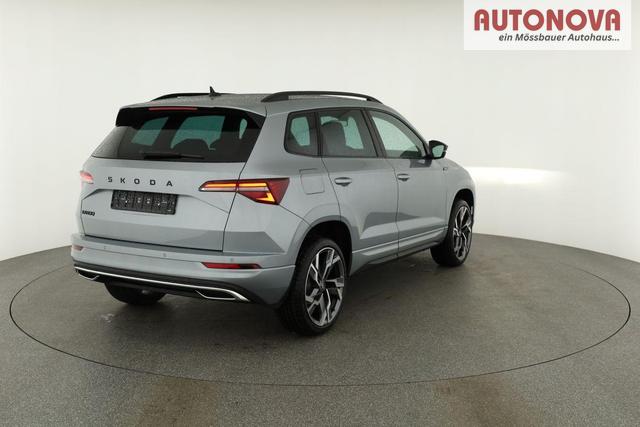 Skoda Karoq Sportline 1.5 TSI DSG Sportline, AHK, Navi, Matrix, Side, el. Klappe, Winter, 5 J.-Garantie 