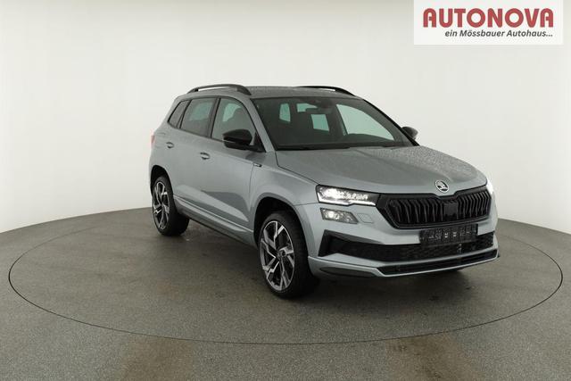 Skoda Karoq Sportline 1.5 TSI DSG Sportline, AHK, Navi, Matrix, Side, el. Klappe, Winter, 5 J.-Garantie 