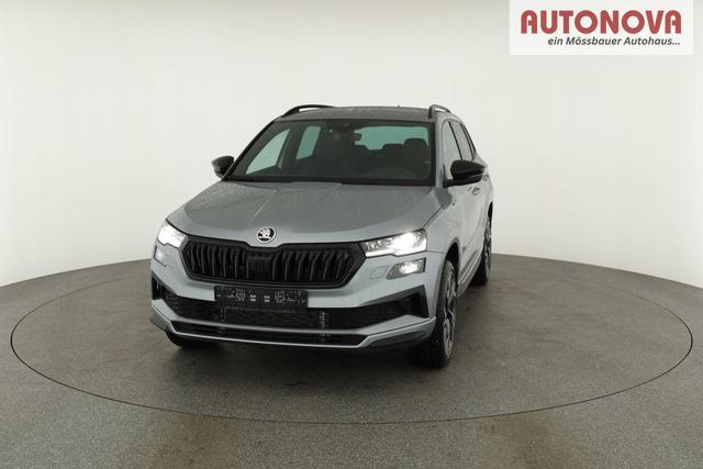 Skoda Karoq Sportline 1.5 TSI DSG Sportline, AHK, Navi, Matrix, Side, el. Klappe, Winter, 5 J.-Garantie 