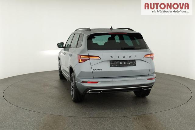 Skoda Karoq Sportline 1.5 TSI DSG Sportline, AHK, Navi, Matrix, Side, el. Klappe, Winter, 5 J.-Garantie 