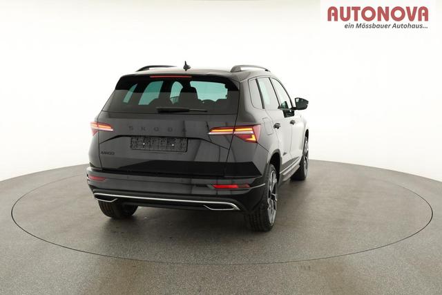 Skoda Karoq Sportline 1.5 TSI DSG Sportline, AHK, Navi, Matrix, Side, el. Klappe, Winter, 5 J.-Garantie 