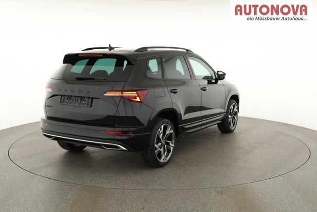 Skoda Karoq Sportline 1.5 TSI DSG Sportline, AHK, Navi, Matrix, Side, el. Klappe, Winter, 5 J.-Garantie 