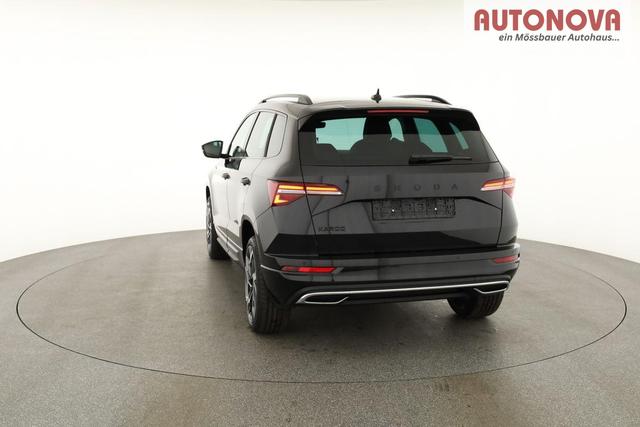 Skoda Karoq Sportline 1.5 TSI DSG Sportline, AHK, Navi, Matrix, Side, el. Klappe, Winter, 5 J.-Garantie 