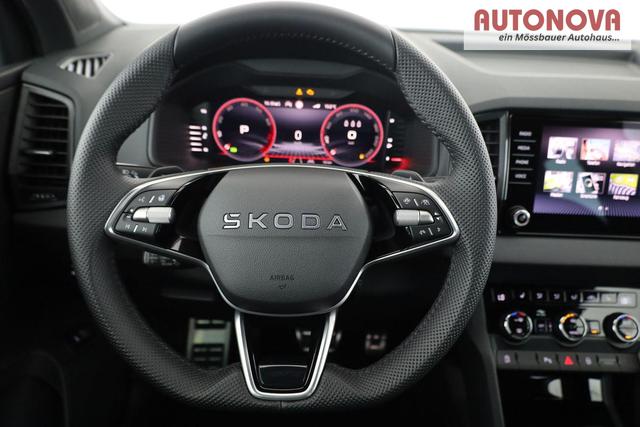Skoda Karoq Sportline 4x4 2.0 TSI DSG Sportline, Pano, AHK, Navi, Matrix, Side, Winter, 5 J.-Garantie 