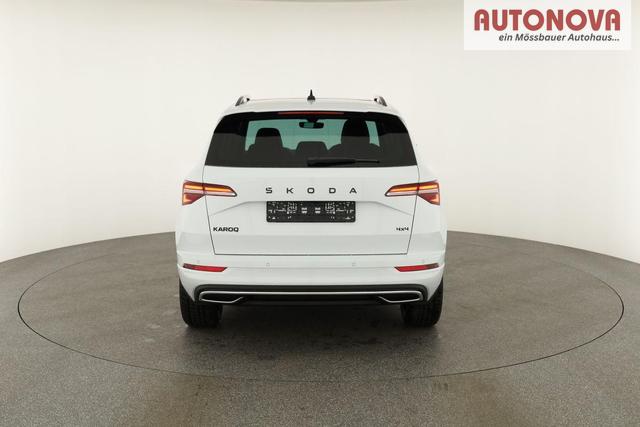 Skoda Karoq Sportline 4x4 2.0 TSI DSG Sportline, Pano, AHK, Navi, Matrix, Side, Winter, 5 J.-Garantie 