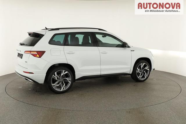 Skoda Karoq Sportline 4x4 2.0 TSI DSG Sportline, Pano, AHK, Navi, Matrix, Side, Winter, 5 J.-Garantie 