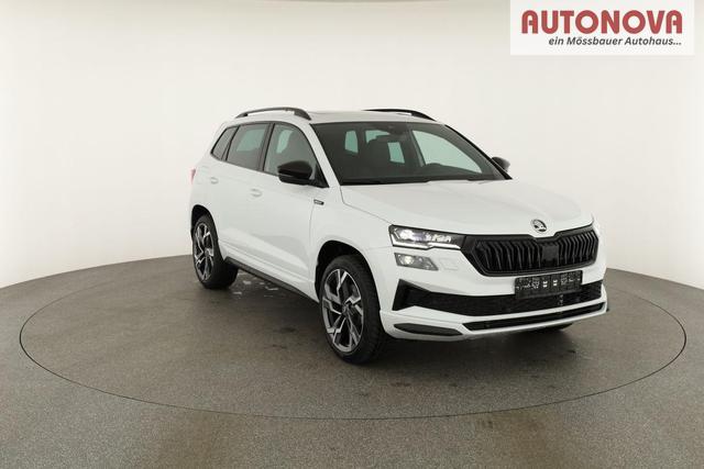 Skoda Karoq Sportline 4x4 2.0 TSI DSG Sportline, Pano, AHK, Navi, Matrix, Side, Winter, 5 J.-Garantie 