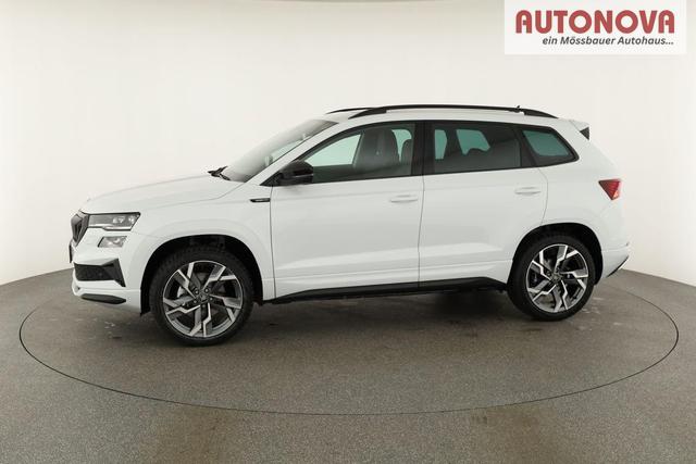 Skoda Karoq Sportline 4x4 2.0 TSI DSG Sportline, Pano, AHK, Navi, Matrix, Side, Winter, 5 J.-Garantie 