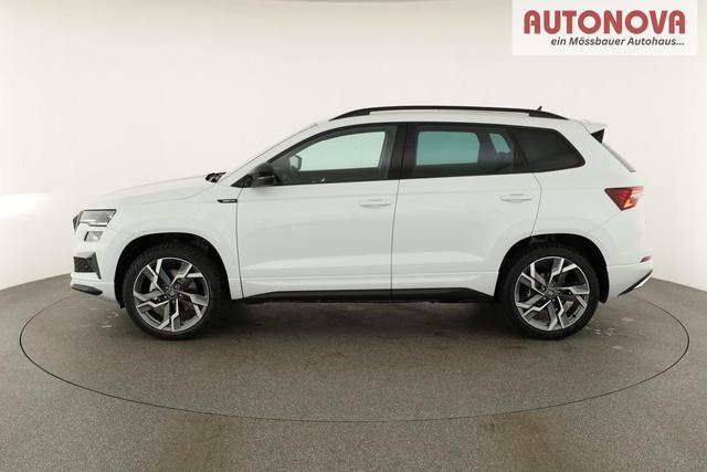 Skoda Karoq Sportline 4x4 2.0 TSI DSG Sportline, Pano, AHK, Navi, Matrix, Side, Winter, 5 J.-Garantie 