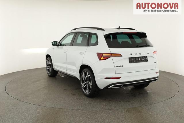 Skoda Karoq Sportline 4x4 2.0 TSI DSG Sportline, Pano, AHK, Navi, Matrix, Side, Winter, 5 J.-Garantie 
