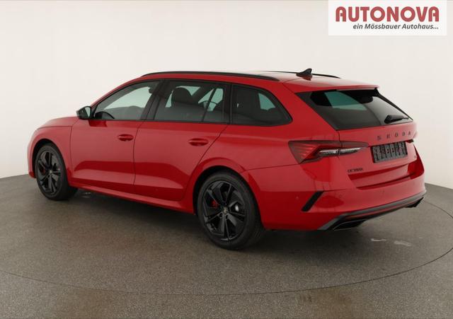 Skoda Octavia Combi 2.0 TSI 195 kW RS DSG, Pano, Standheizung, AHK, Navi, Matrix, Canton, Side, Winter, 5 J.-Garantie 