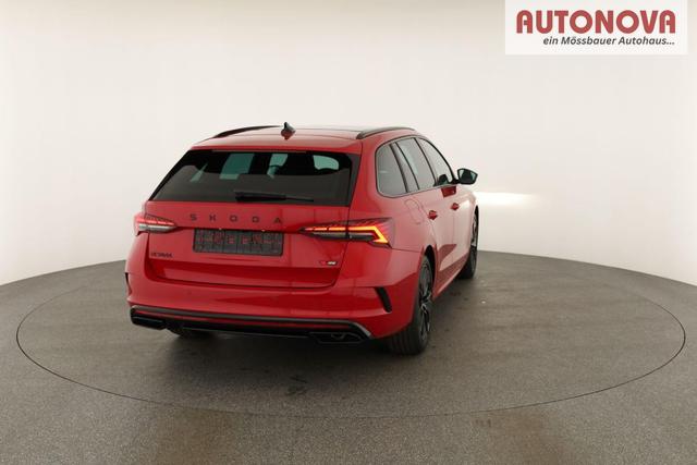 Skoda Octavia Combi 2.0 TSI 195 kW RS DSG, Pano, Standheizung, AHK, Navi, Matrix, Canton, Side, Winter, 5 J.-Garantie 