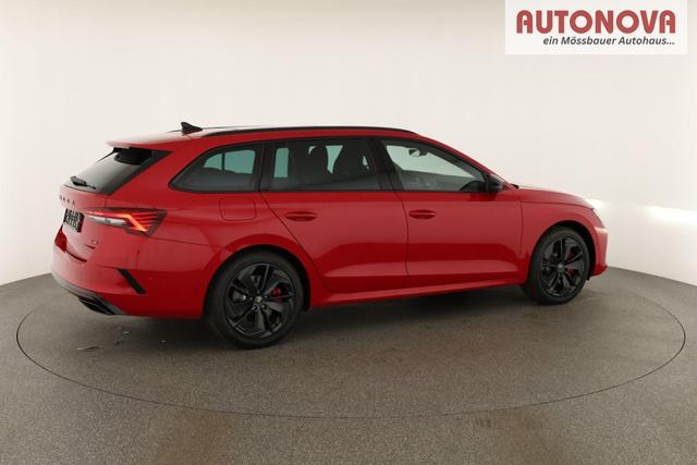 Skoda Octavia Combi 2.0 TSI 195 kW RS DSG, Pano, Standheizung, AHK, Navi, Matrix, Canton, Side, Winter, 5 J.-Garantie 