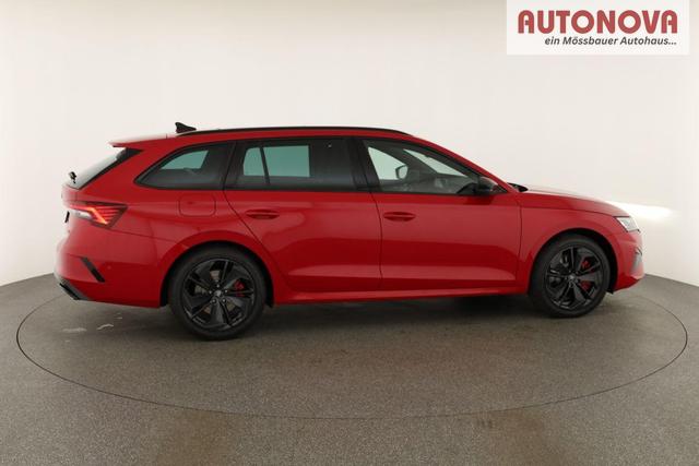 Skoda Octavia Combi 2.0 TSI 195 kW RS DSG, Pano, Standheizung, AHK, Navi, Matrix, Canton, Side, Winter, 5 J.-Garantie 