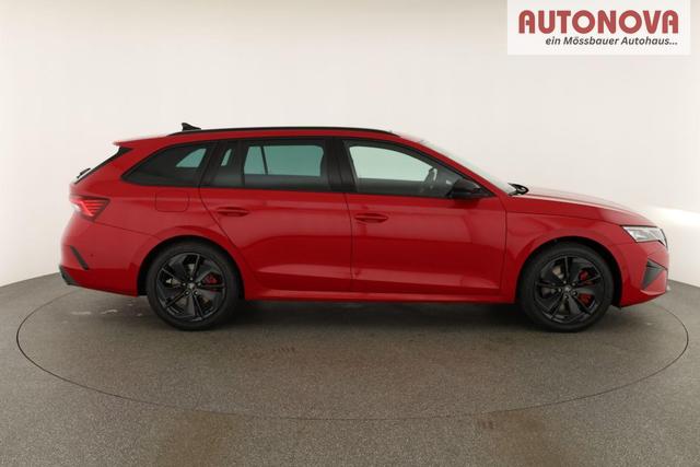 Skoda Octavia Combi 2.0 TSI 195 kW RS DSG, Pano, Standheizung, AHK, Navi, Matrix, Canton, Side, Winter, 5 J.-Garantie 