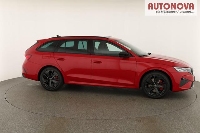 Skoda Octavia Combi 2.0 TSI 195 kW RS DSG, Pano, Standheizung, AHK, Navi, Matrix, Canton, Side, Winter, 5 J.-Garantie 