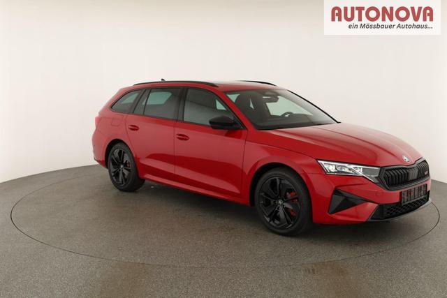 Skoda Octavia Combi 2.0 TSI 195 kW RS DSG, Pano, Standheizung, AHK, Navi, Matrix, Canton, Side, Winter, 5 J.-Garantie 