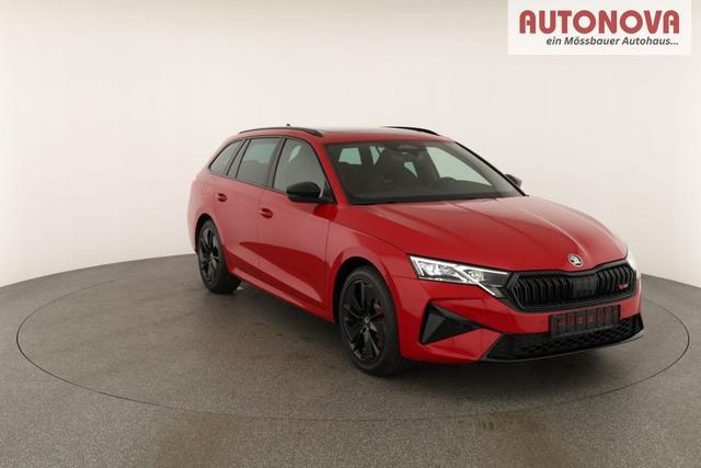 Skoda Octavia Combi 2.0 TSI 195 kW RS DSG, Pano, Standheizung, AHK, Navi, Matrix, Canton, Side, Winter, 5 J.-Garantie 