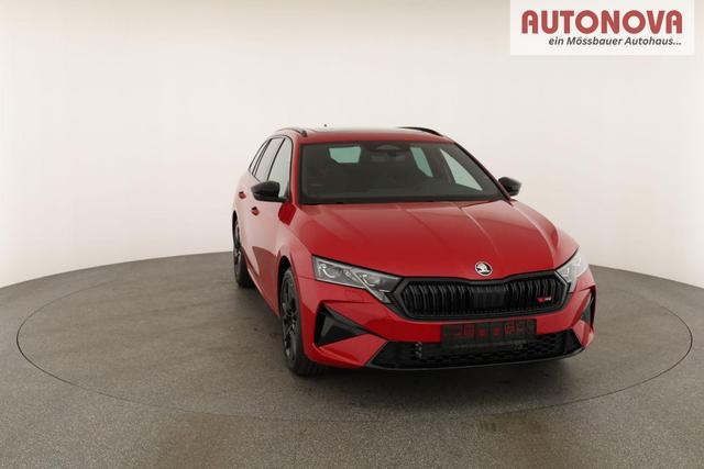 Skoda Octavia Combi 2.0 TSI 195 kW RS DSG, Pano, Standheizung, AHK, Navi, Matrix, Canton, Side, Winter, 5 J.-Garantie 