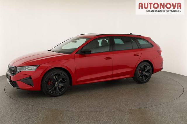 Skoda Octavia Combi 2.0 TSI 195 kW RS DSG, Pano, Standheizung, AHK, Navi, Matrix, Canton, Side, Winter, 5 J.-Garantie 