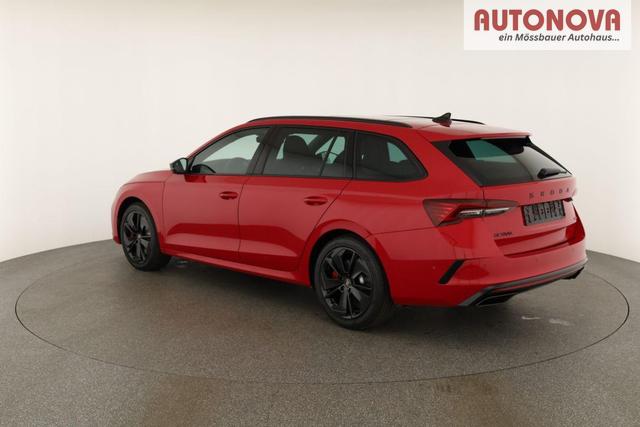 Skoda Octavia Combi 2.0 TSI 195 kW RS DSG, Pano, Standheizung, AHK, Navi, Matrix, Canton, Side, Winter, 5 J.-Garantie 
