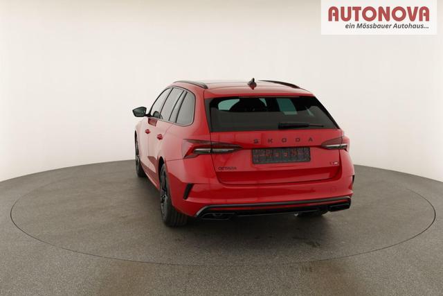 Skoda Octavia Combi 2.0 TSI 195 kW RS DSG, Pano, Standheizung, AHK, Navi, Matrix, Canton, Side, Winter, 5 J.-Garantie 