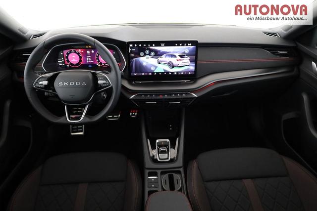 Skoda Octavia Combi 2.0 TSI 195 kW RS DSG, Pano, Standheizung, AHK, Navi, Matrix, Sound, Side, Winter, 5 J.-Garantie 