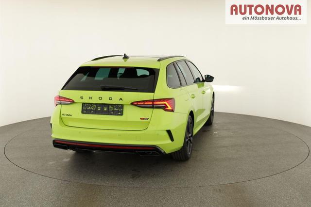 Skoda Octavia Combi 2.0 TSI 195 kW RS DSG, Pano, Standheizung, AHK, Navi, Matrix, Sound, Side, Winter, 5 J.-Garantie 