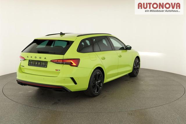 Skoda Octavia Combi 2.0 TSI 195 kW RS DSG, Pano, Standheizung, AHK, Navi, Matrix, Sound, Side, Winter, 5 J.-Garantie 