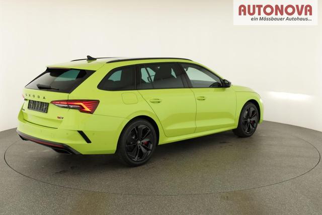 Skoda Octavia Combi 2.0 TSI 195 kW RS DSG, Pano, Standheizung, AHK, Navi, Matrix, Sound, Side, Winter, 5 J.-Garantie 