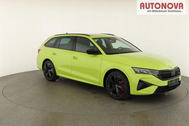 Skoda Octavia Combi 2.0 TSI 195 kW RS DSG, Pano, Standheizung, AHK, Navi, Matrix, Sound, Side, Winter, 5 J.-Garantie 