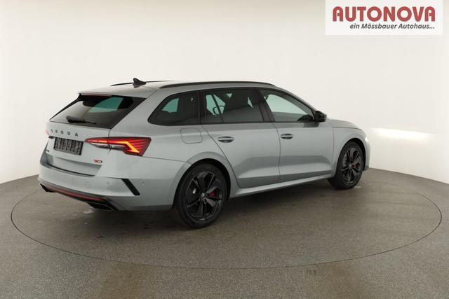 Skoda Octavia Combi 2.0 TSI 195 kW RS DSG, Standheizung, AHK, Navi, Matrix, Side, Winter, 5 J.-Garantie 
